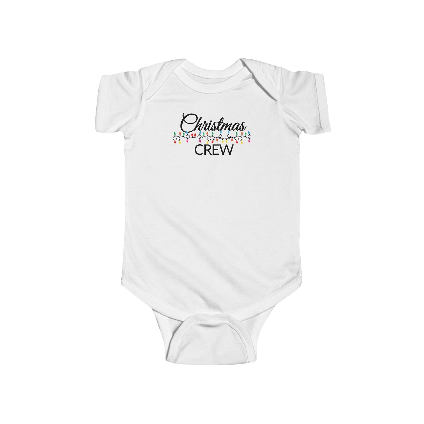 Infant Christmas Crew Jersey Bodysuit