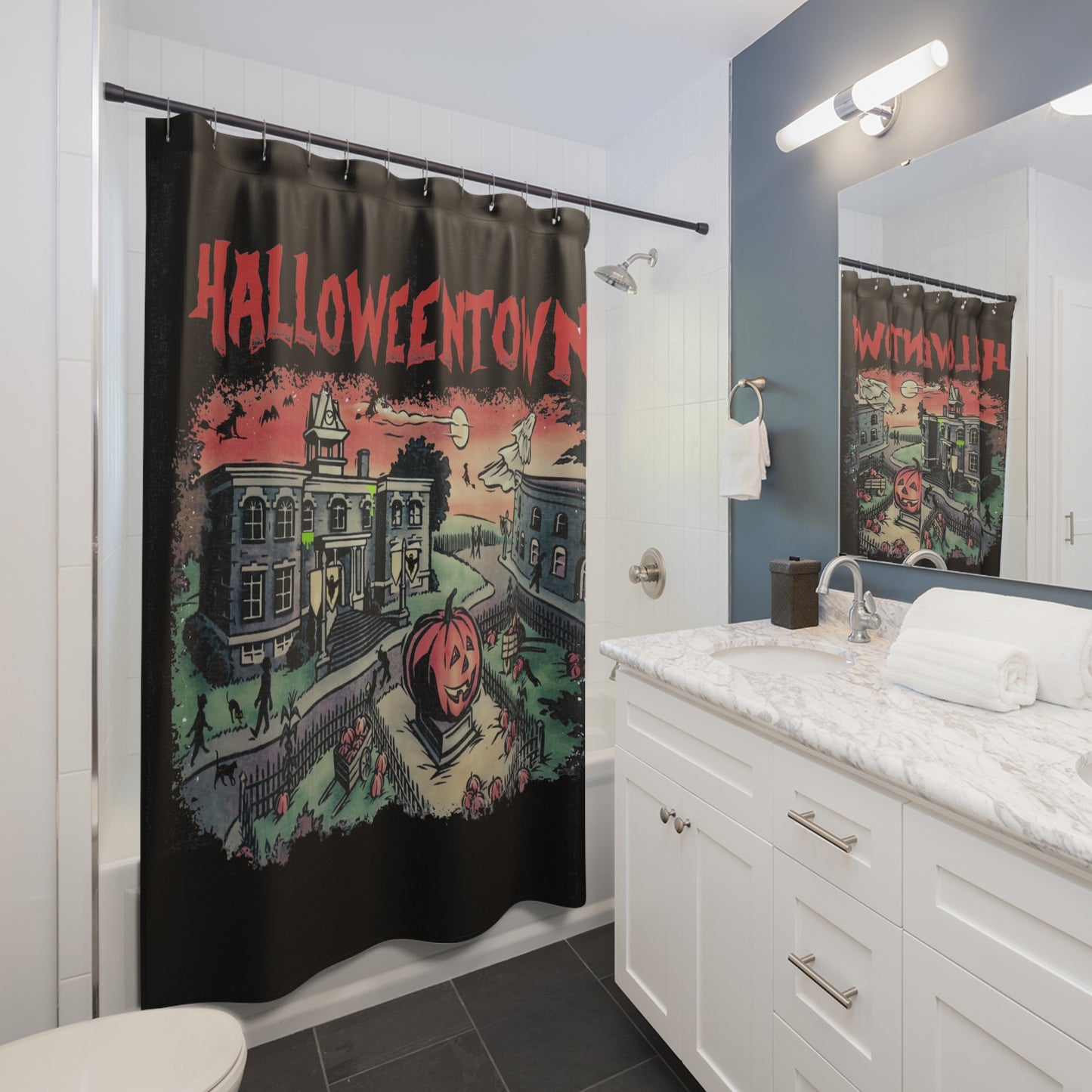 HalloweenTown Shower Curtains