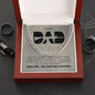 To My Dad | I Love You, Always & Forever - Cuban Link Chain