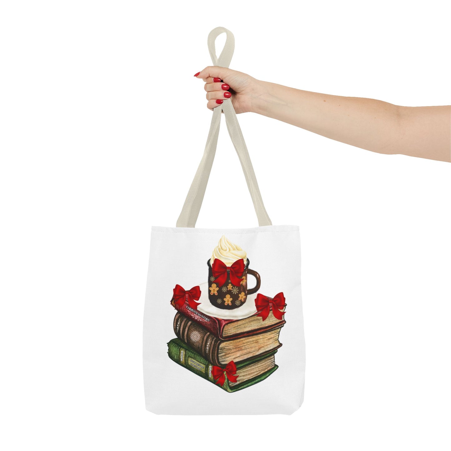 Books and Cocoa Tote Bag