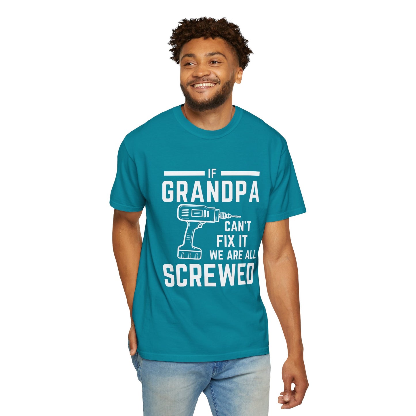 For Grandpa | Unisex Garment-Dyed T-shirt