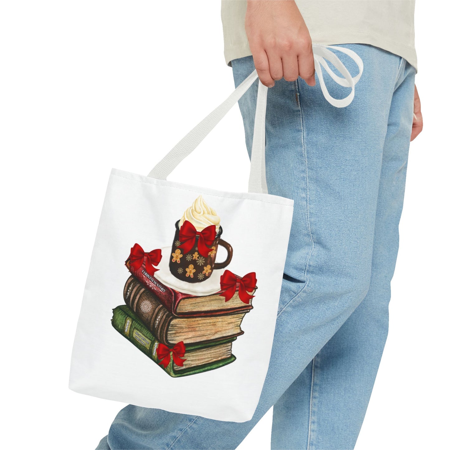 Books and Cocoa Tote Bag