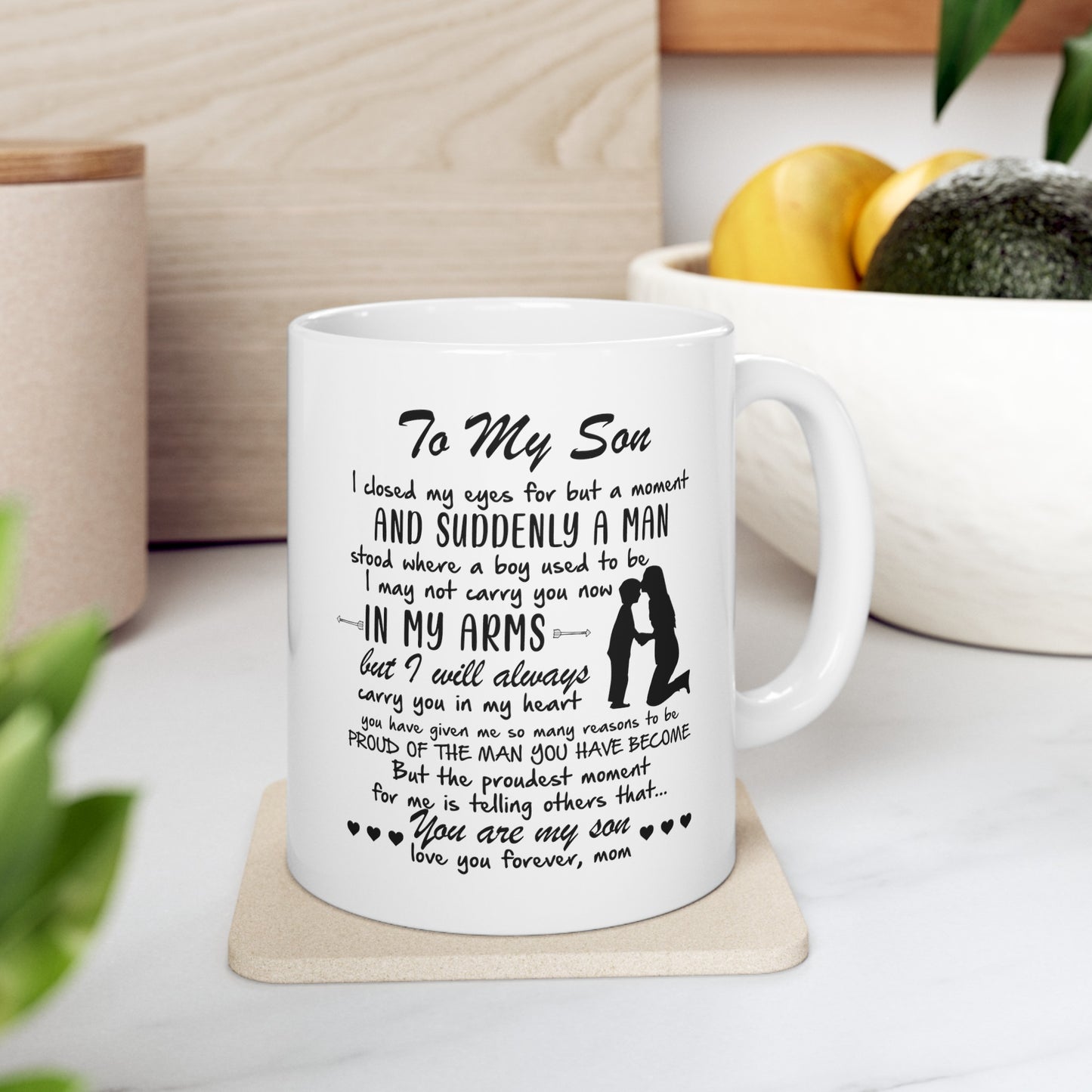 To My Son | Ceramic Mug, (11oz, 15oz)