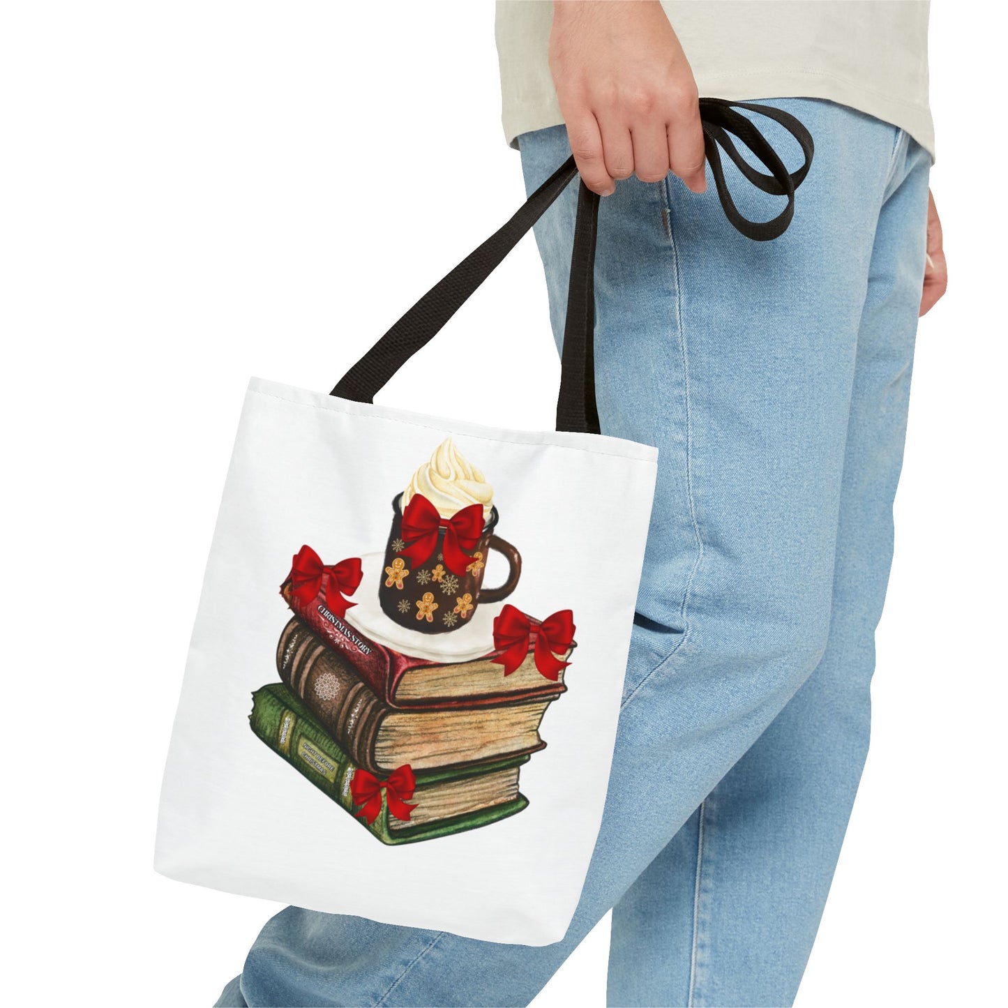 Books and Cocoa Tote Bag