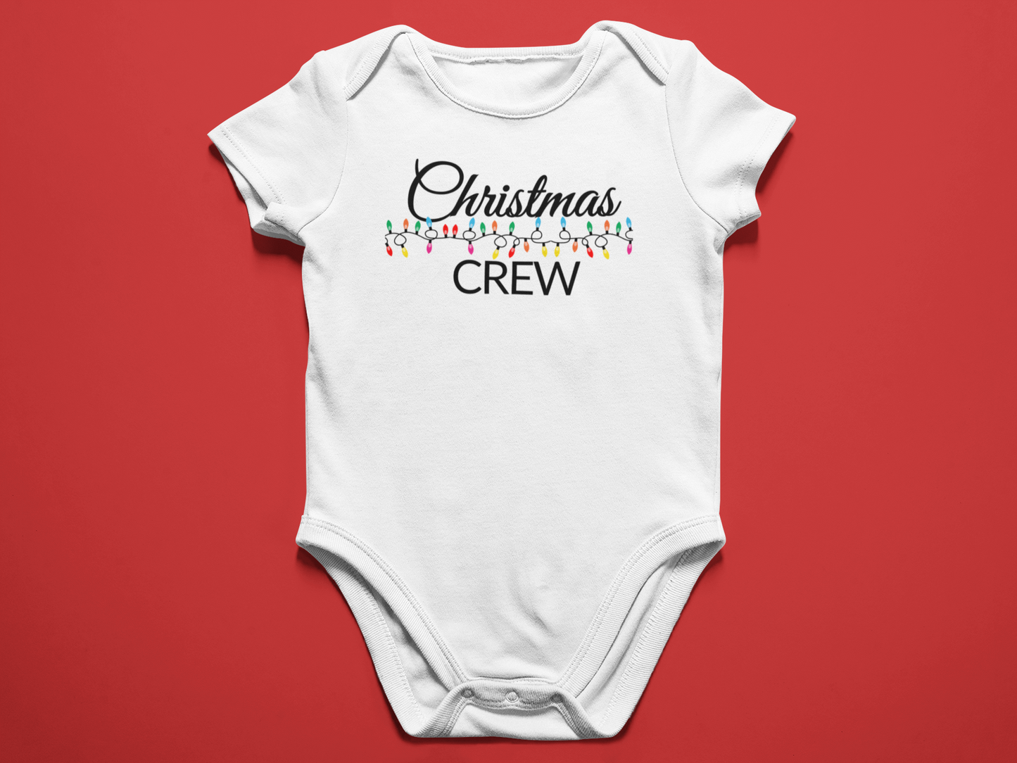 Infant Christmas Crew Jersey Bodysuit