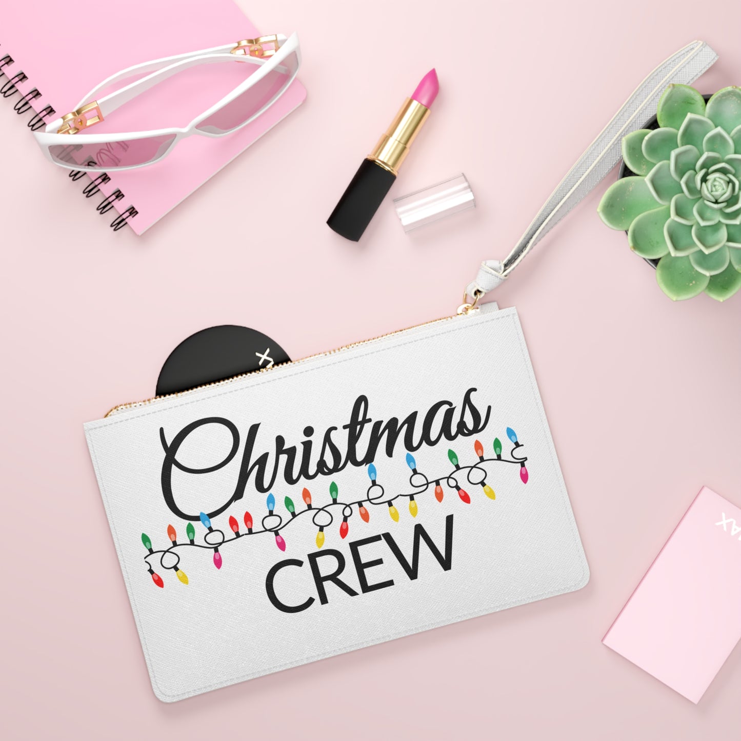 Christmas Crew Clutch Bag