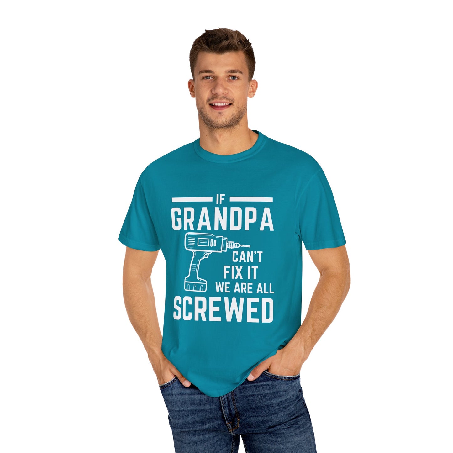 For Grandpa | Unisex Garment-Dyed T-shirt