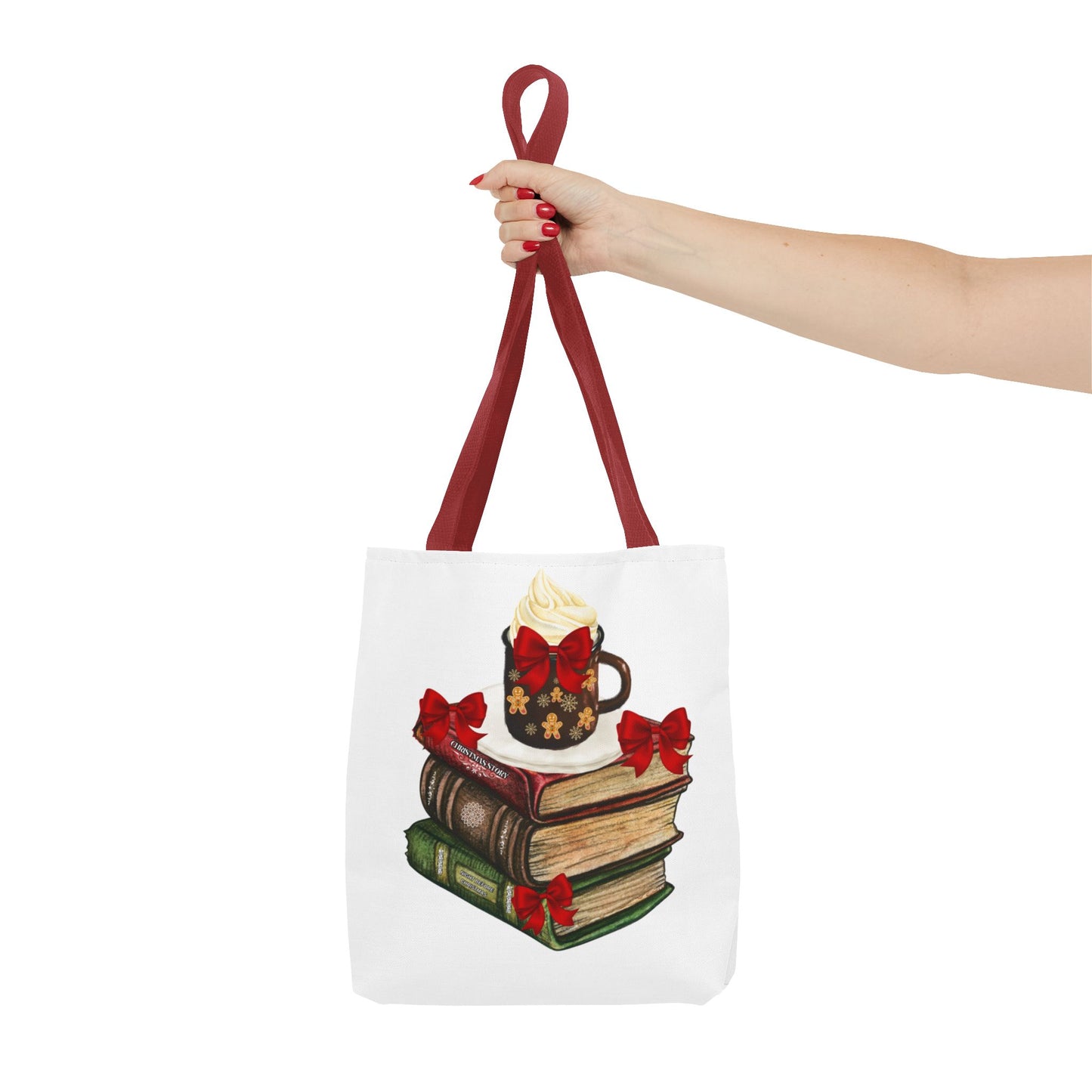 Books and Cocoa Tote Bag