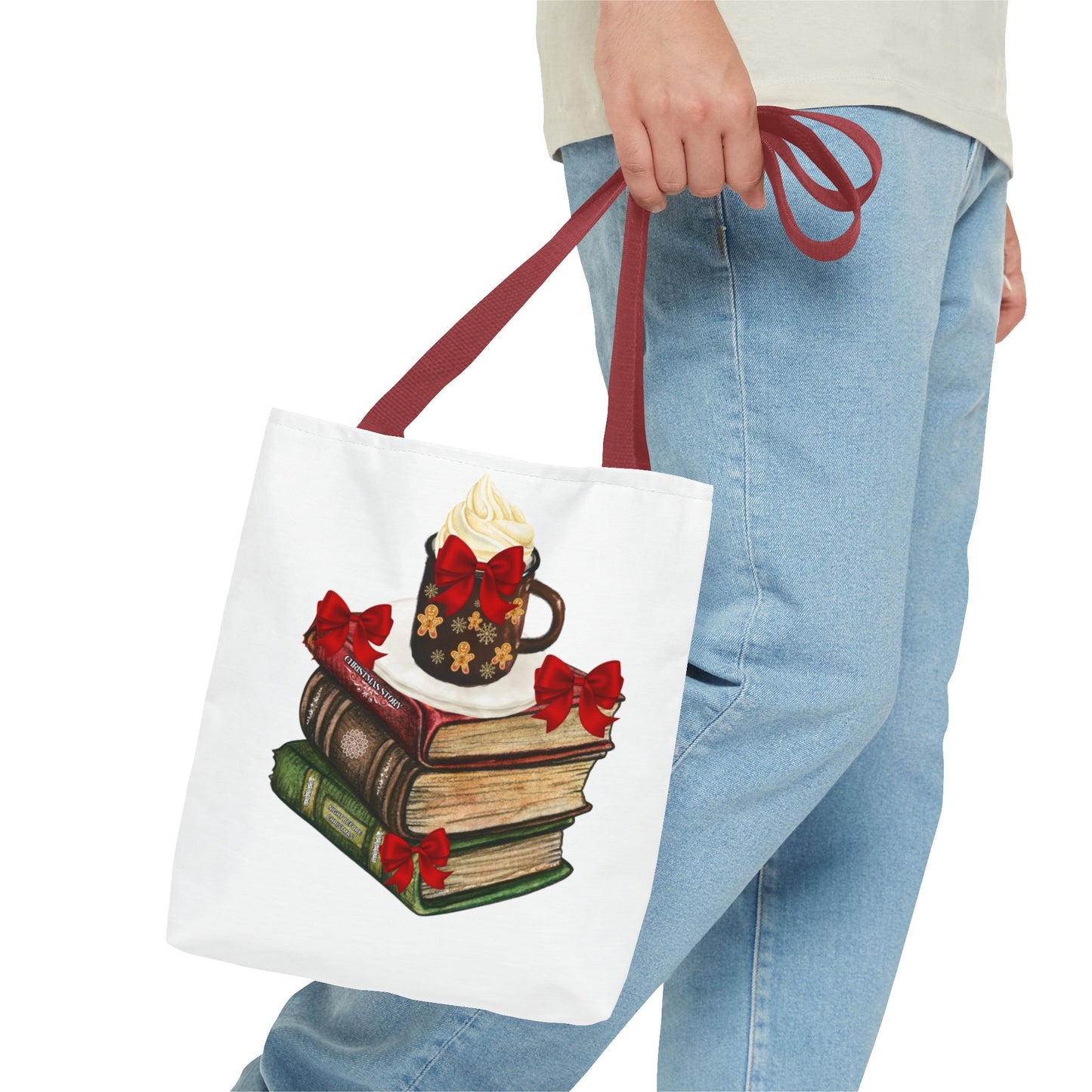 Books and Cocoa Tote Bag