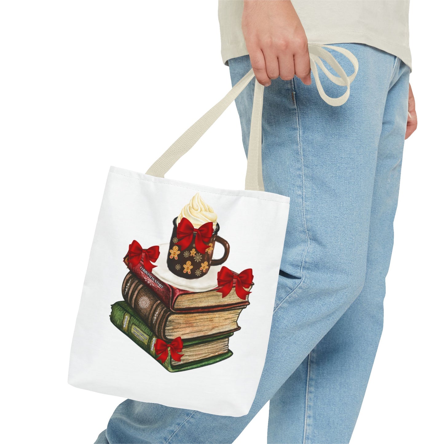 Books and Cocoa Tote Bag