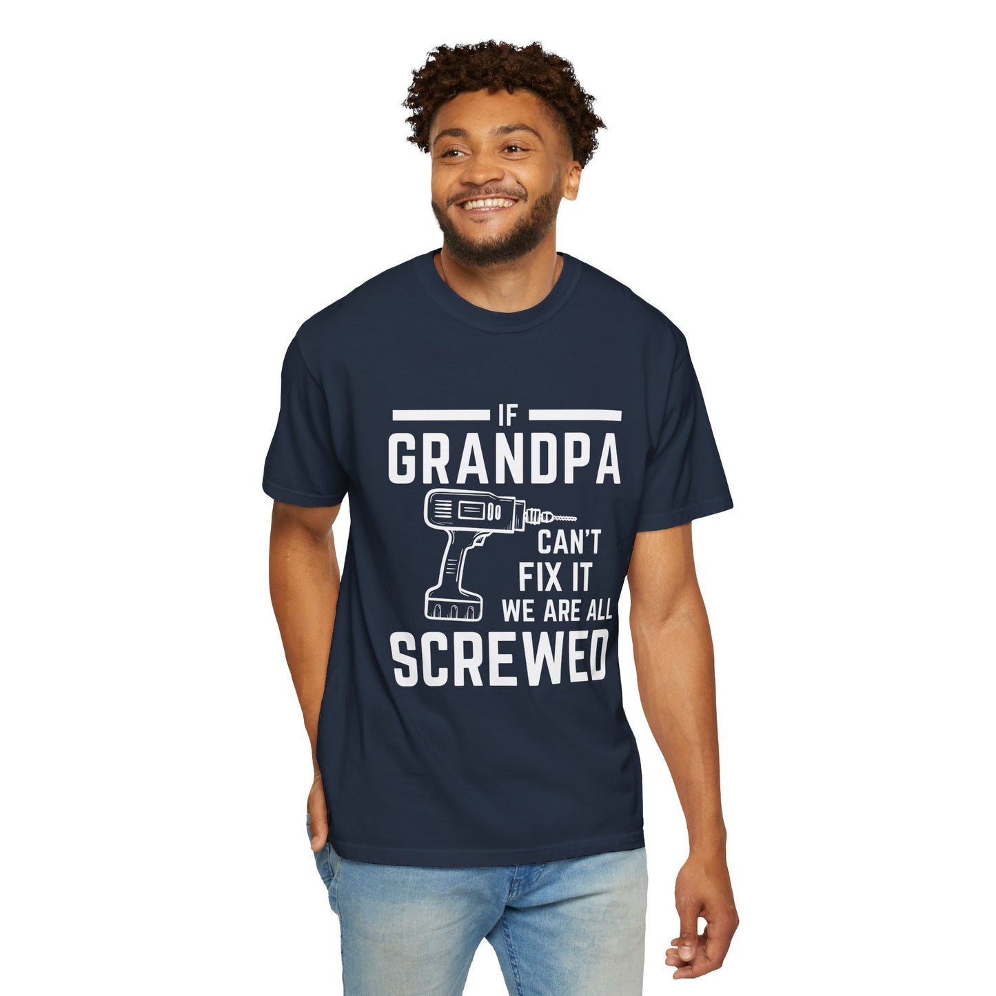 For Grandpa | Unisex Garment-Dyed T-shirt